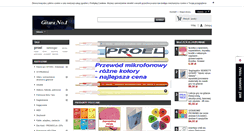 Desktop Screenshot of gitara-sklep.pl